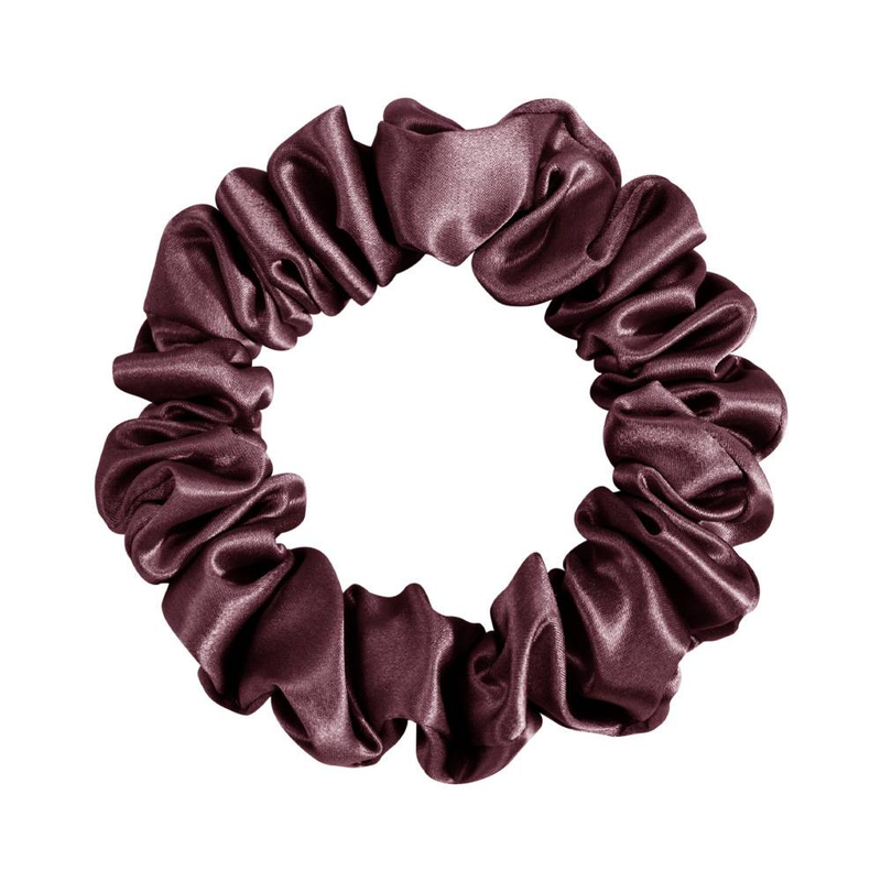 22 Momme 2.5cm Silk Scrunchie (Soft & Snag-Free Perfect For Hair Protection Minimalist & Boho Style Trendy Hair Accessory)_voghion.com