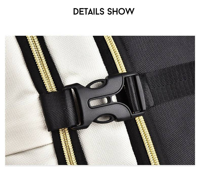 Men's Stylish Nylon Backpack For Daily Use, Travel & School - Lightweight, Water-Resistant, Spacious 20-35L Capacity With Ergonomic Shoulder Straps_voghion.com