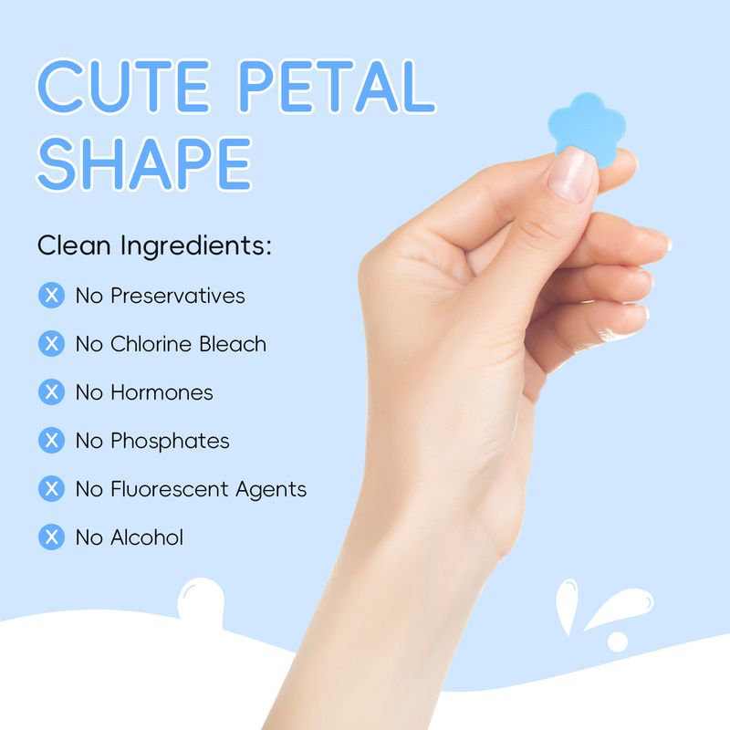 Scrubs & Bodys Treatments Disposable Milk Flavored Soap Tablets Portable Soap Paper Students And Children Carry Mini Petal Hand Washing Tablets_voghion.com