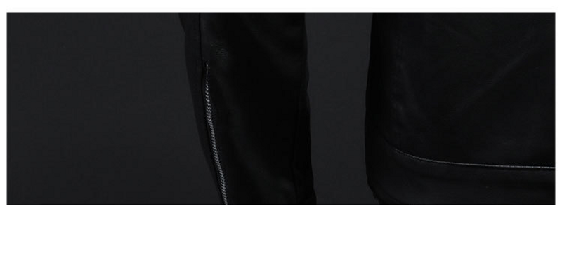 Men's Clothing Jacket Leather Jacket Slim Fit_voghion.com