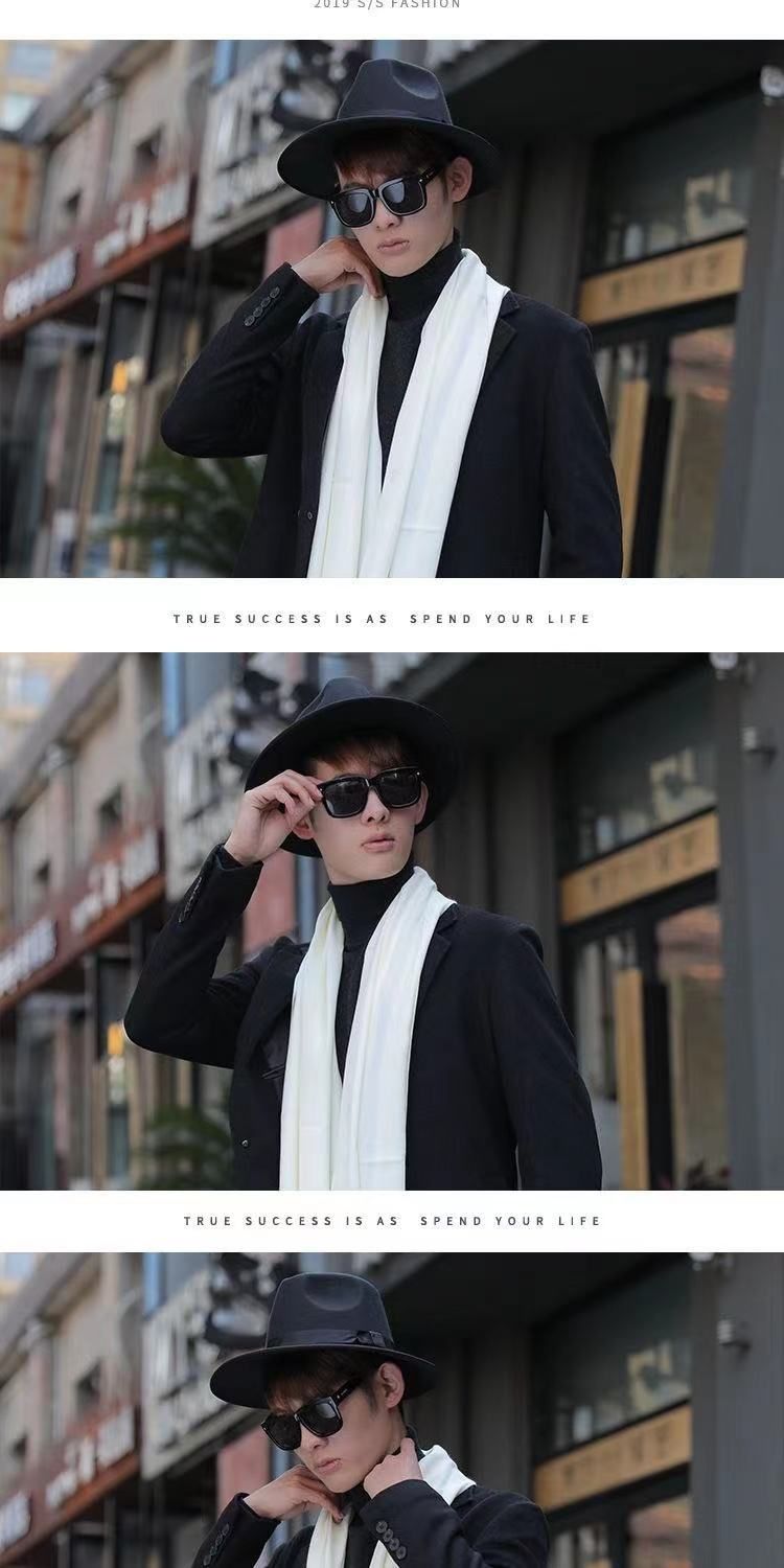 2024 Heißer Verkauf Shanghai Bund Xu Wenqiangs gleicher großer Eaf-Hut für Herren-Bühnenauftritt-Jazzhut_voghion.com