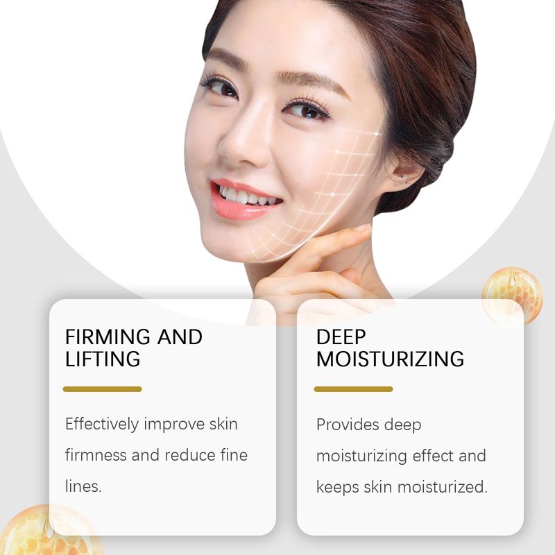 HOYGI Bee Venom Firming Moisturizing Voedt de huid mild, hydrateert en verheldert Dagelijkse huidverzorging Gezichtscrème_voghion.com