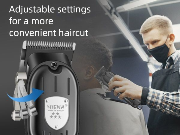 【Heißverkaufte Serie】Haarschneideset, wiederaufladbarer elektrischer Haarschneider mit Ölkopf und Gradientenschnitt für den Salon- und Heimgebrauch_voghion.com