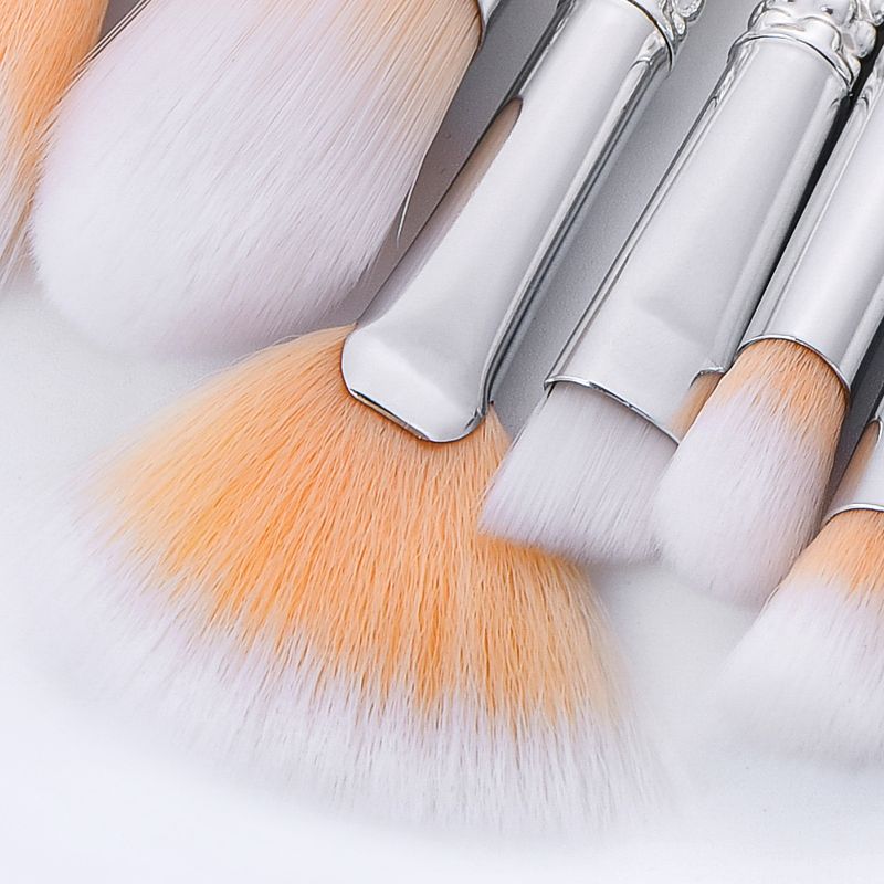 10-teiliges Make-up-Pinsel-Set, Make-up-Tools, Meerjungfrau-Mais, sechsseitiges Gewinde, GUJHUI_voghion.com