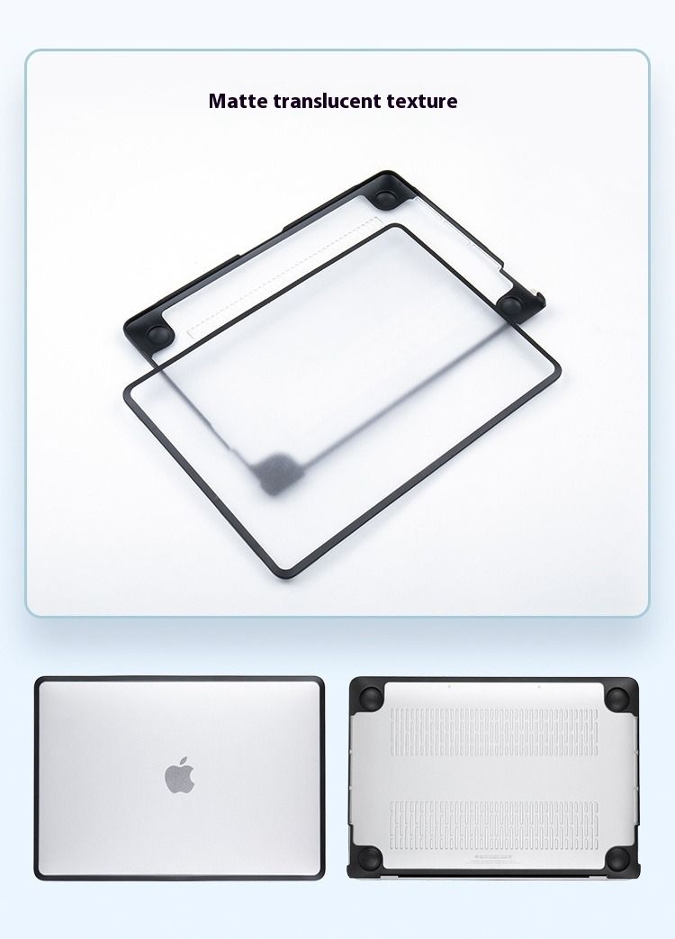 Funda protectora para portátil Macbook Pro Air13 de 14 pulgadas Funda protectora Funda mate_voghion.com