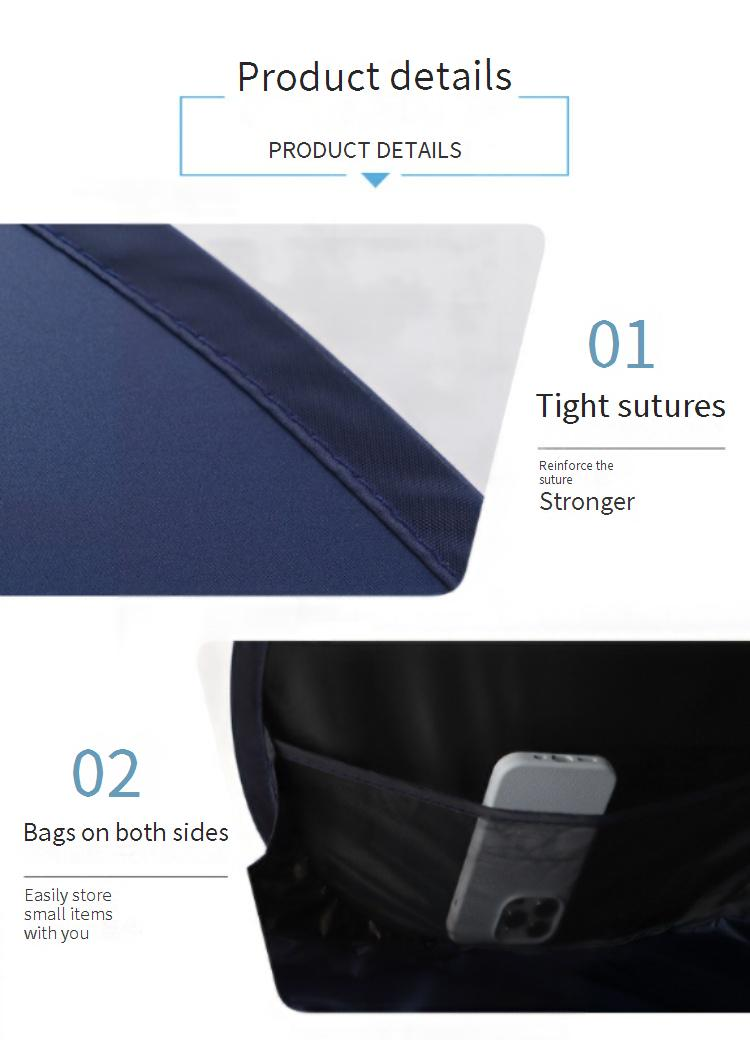 Tenda da campeggio oscurante - Riparo antivento e insonorizzato rivestito in argento per dormire all'aperto con protezione solare_voghion.com