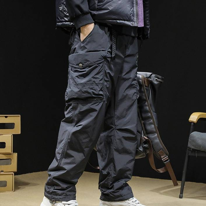 Men’s Heavy-Duty Winter Down Pants – Windproof, Waterproof & Below Zero Thermal Trousers For Skiing & Outdoor Work_voghion.com