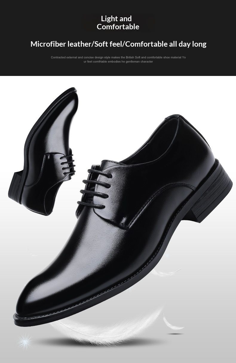 Glide Glide 2025 Scarpe da ginnastica estive formali in stile coreano da ufficio, da lavoro, con lacci, tinta unita, versatili, casual, da uomo_voghion.com