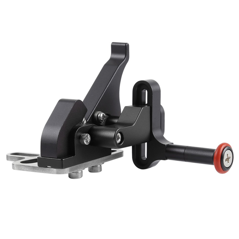 Aluminium-Shutter-Trigger-Verlängerungshebel-Montageadapter, Zubehör für Tauchtablett-Stabilisator, Unterwasserkamera-Gehäuse_voghion.com