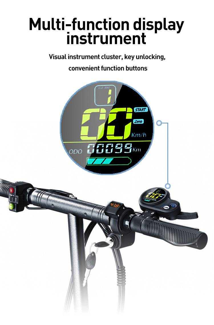 Elektrická koloběžka JOYOR Y6-S, baterie 18 Ah, motor 500 W, dojezd až 70 km, kola 10 palců, maximální rychlost 40 km/h_voghion.com
