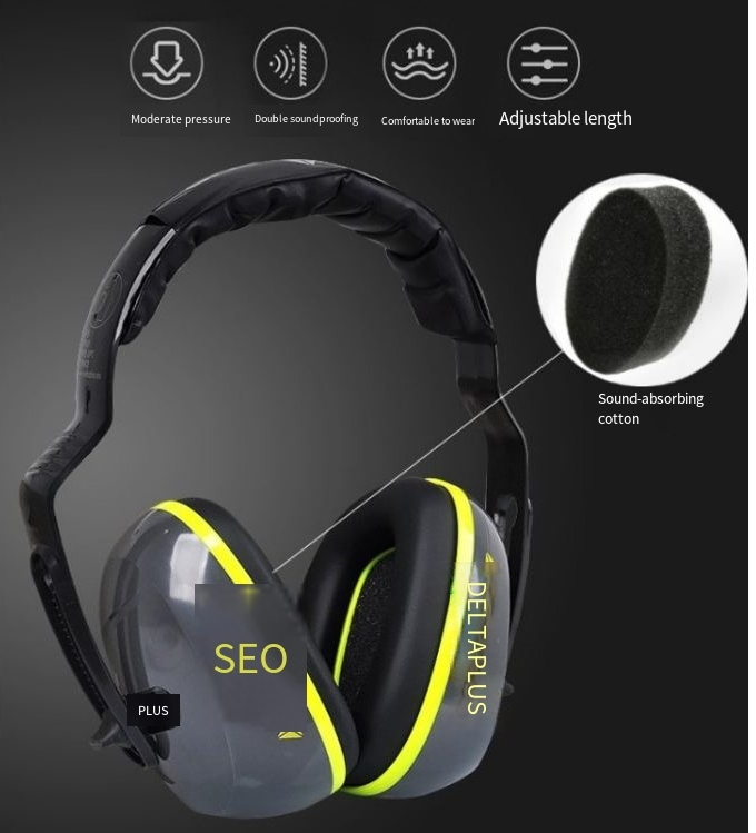 Sound Insulation And Noise Reduction Lightweight And Easy To Carry Workshop Industrial Noise Prevention Study Sleep Protective Earmuffs_voghion.com