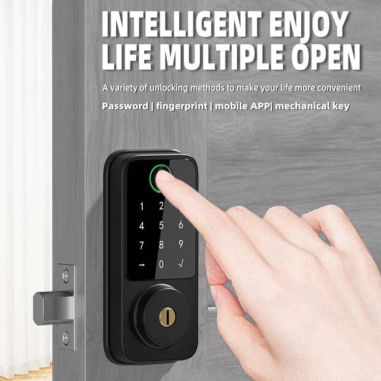 Intelligens zárak és beléptető rendszerek belső ajtókhoz, kulcs nélküli beléptetés ujjlenyomat-/PIN-/kártyaolvasóval, egyhengeres kialakítás, csendes automatikus zárás_voghion.com