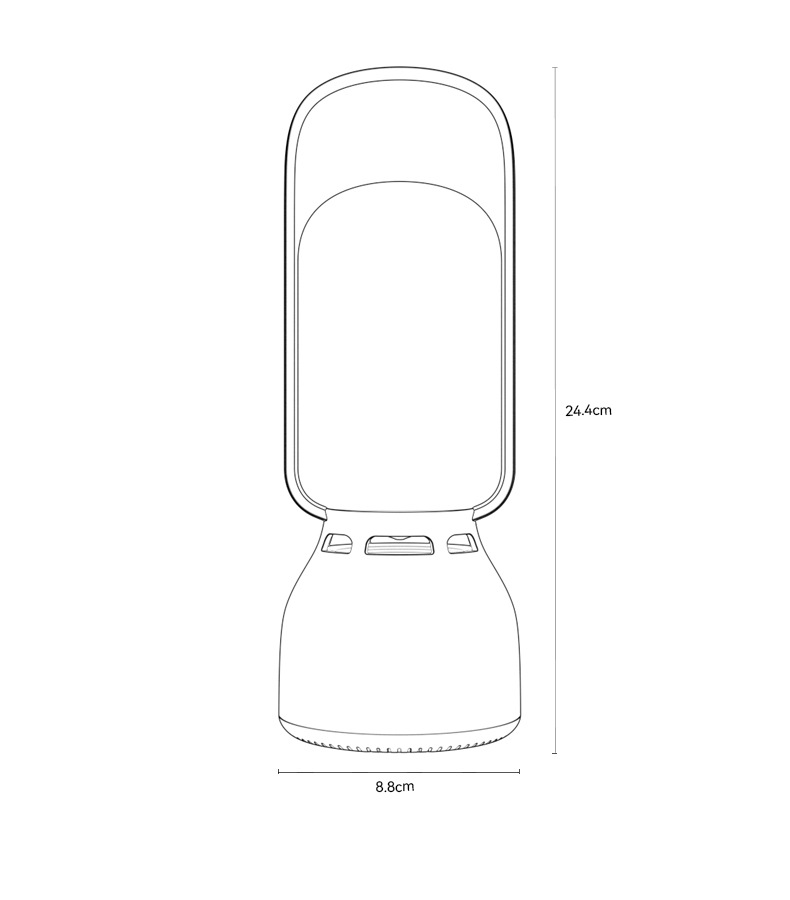 Waterdichte Bluetooth-luidspreker met RGB-verlichting - Draagbare buitenspeaker voor kamperen met draadloze connectiviteit en HD-geluid (IPX7, 20 uur speeltijd)_voghion.com