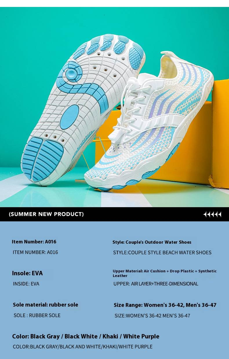 Unisex Water Sports Shoes- Lightweight, Breathable, Quick-Dry Aqua Shoes Swimming, Beach Snorkeling Fishing, Yog, Outdoor Activities_voghion.com