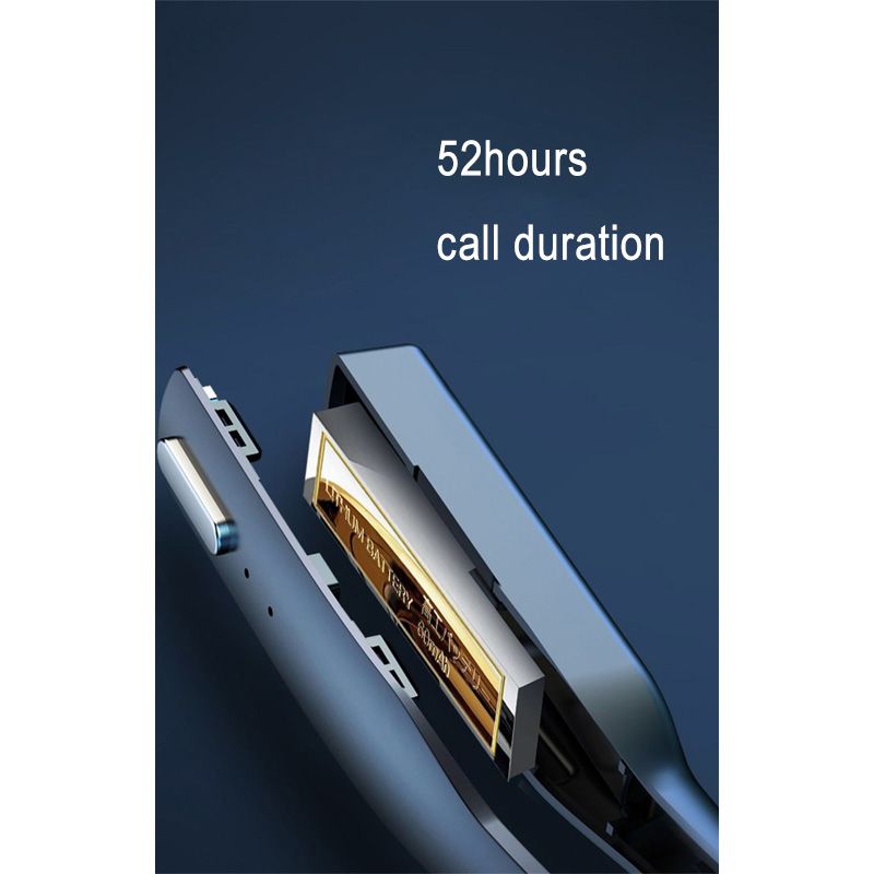 New Single Ear Hanging Business Bluetooth Earphones With Digital Display 5.3 Call Noise Reduction YYK525 Ultra Long Battery Life_voghion.com