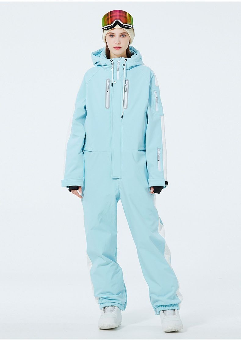 QFV50704555550<== Einteiliger Anzug für Damen und Herren, winddicht, wasserdicht, warm, kältebeständig, ideal für Winter-Outdoor-Aktivitäten im koreanischen Stil, zum Snowboarden und Skifahren_voghion.com