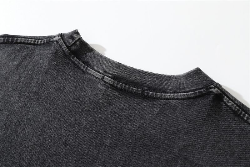 Abbigliamento uomo T-shirt a maniche lunghe con stampa di cane animale_voghion.com