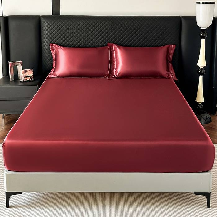 Set di lenzuola da letto, 3 pezzi, lenzuolo con angoli e federe per letto matrimoniale king size, di lusso, con trama a 1200 fili, antipiega, traspirante e morbido._voghion.com