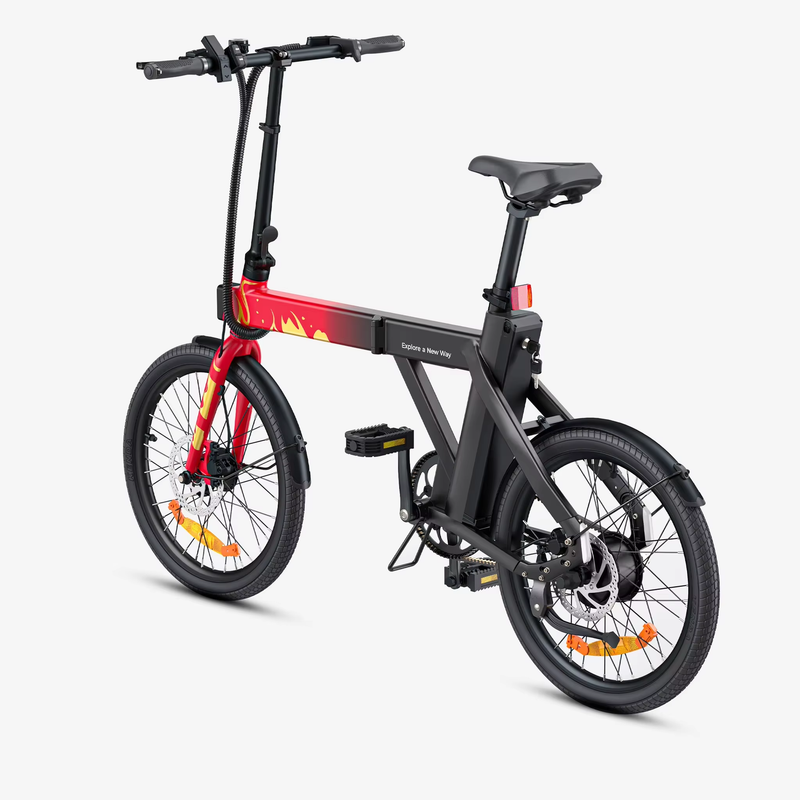 ENGWE P20 Gradient 2024 Modelo Limitado La Mejor Bicicleta Eléctrica Plegable Ultraligera de 20 PULGADAS, Sensor de Par de 17 KG, 36 V, 9,6 Ah_voghion.com