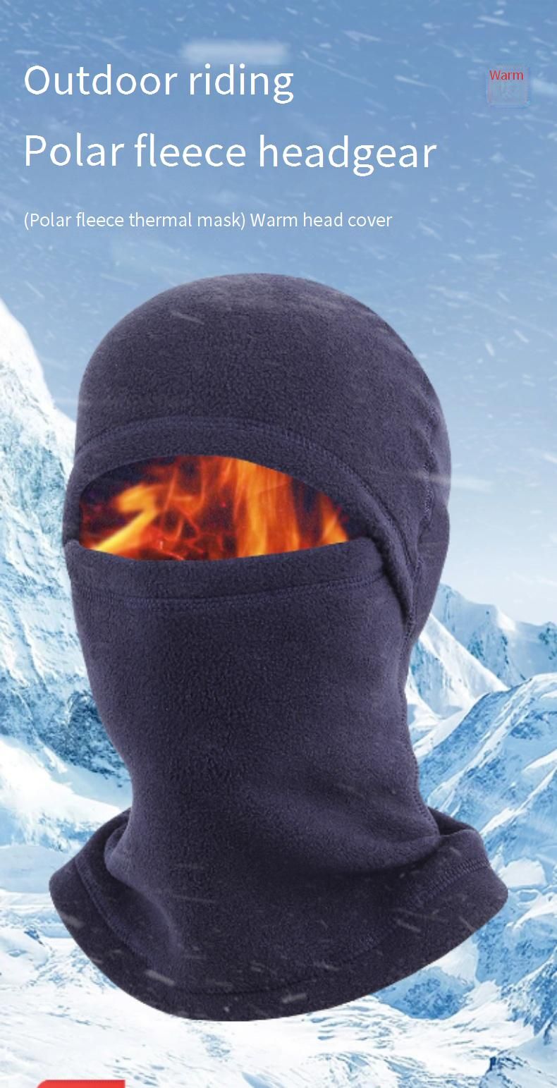 Winter Ski Mask Balaclava - Fleece-Lined Windproof Face Cover For Cycling, Outdoor Sports & Cold Weather Protection - Unisex One-Size Fits All_voghion.com