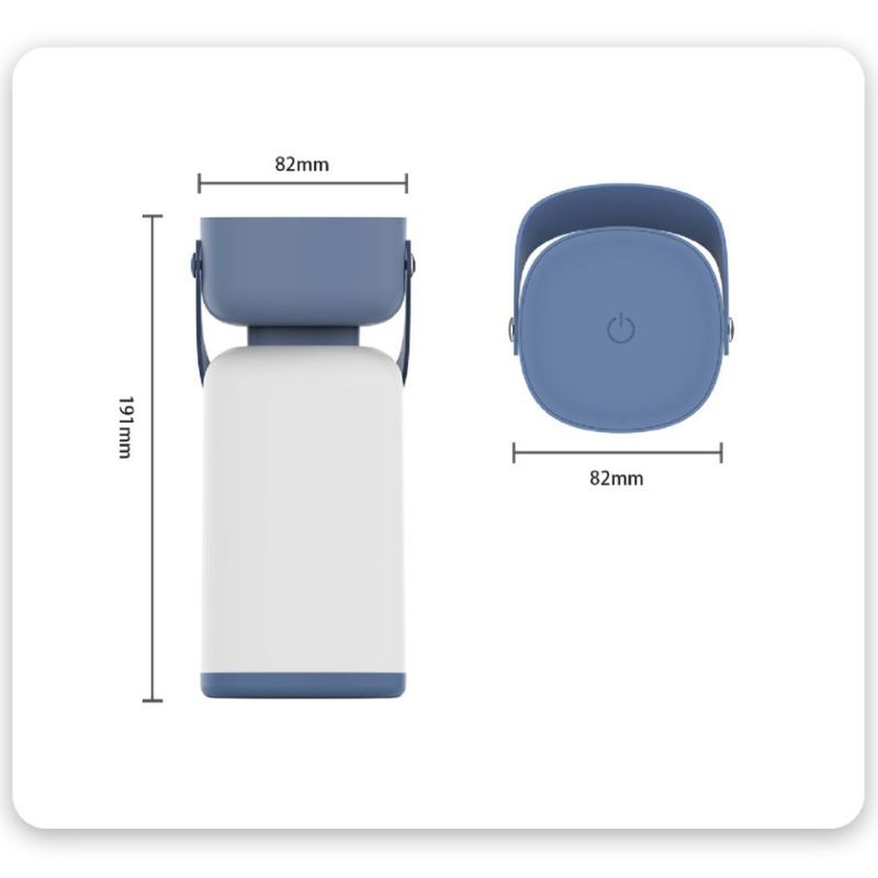 Lampada da notte per esterni da scrivania, campeggio e uso domestico, portatile, minimalista, senza fili, a LED, touch, in vendita_voghion.com