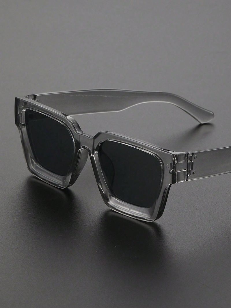 1/2 PC S Klassische Fashion Square Kunststoff Rahmen Frauen Sonnenbrille Für Männer Täglichen Leben Shades Brillen Zubehör._voghion.com