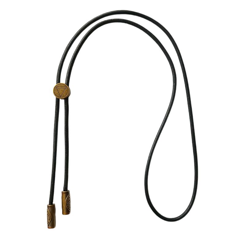 Cravatta piccola da uomo, nuova maglietta semplice, collana, retro verde antico regolabile, cravatta a farfalla in corda_voghion.com