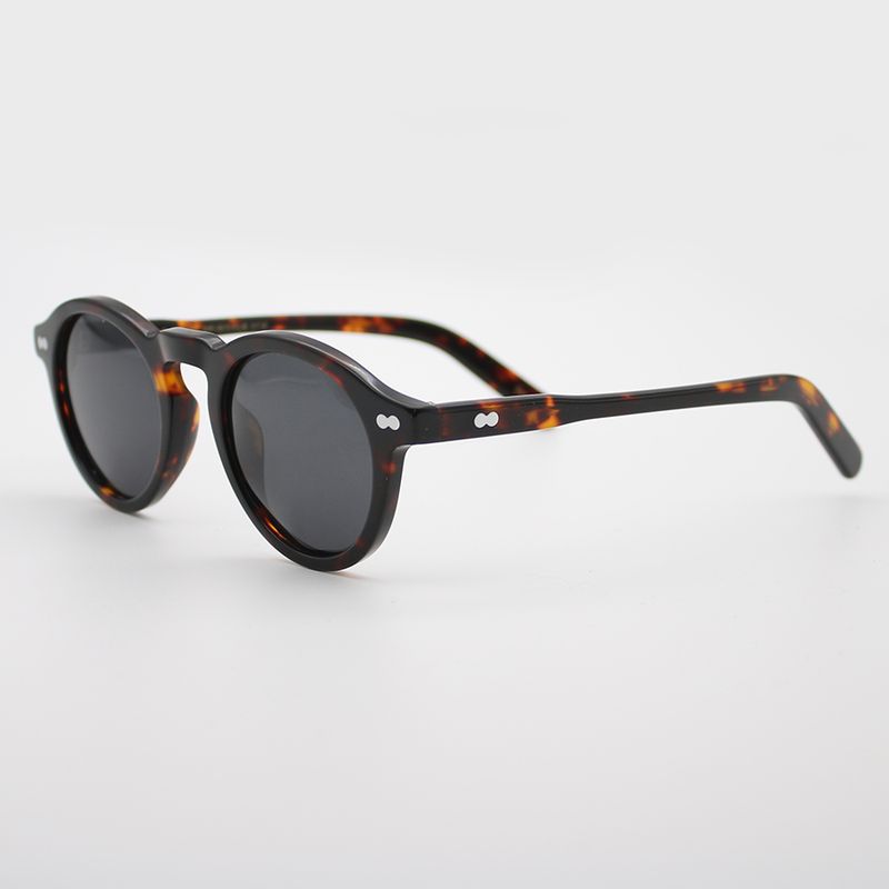 Novidades Moda Johnn Depp Óculos de Sol Masculino Feminino Polarizados Óculos de Sol Marca Vintage Armação de Acetato Miltzen Eeglasses Top_voghion.com