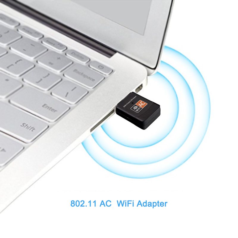 Adaptateur WiFi USB 600 Mbps Antenne WiFi 2,4 GHz 5 GHz Mini PC Carte réseau sans fil Récepteur double bande 802.11b/n/g/ac_voghion.com
