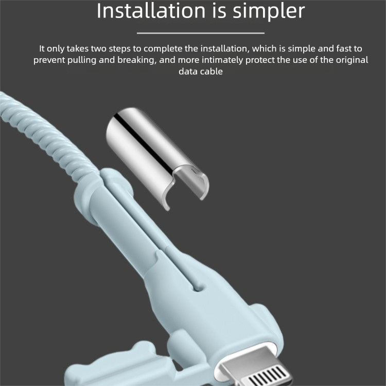 Kompatibel mit iPhone 20W Ladeadapter Digitale Schutzhülle iPhone 15/16 Datenkabelschutz_voghion.com