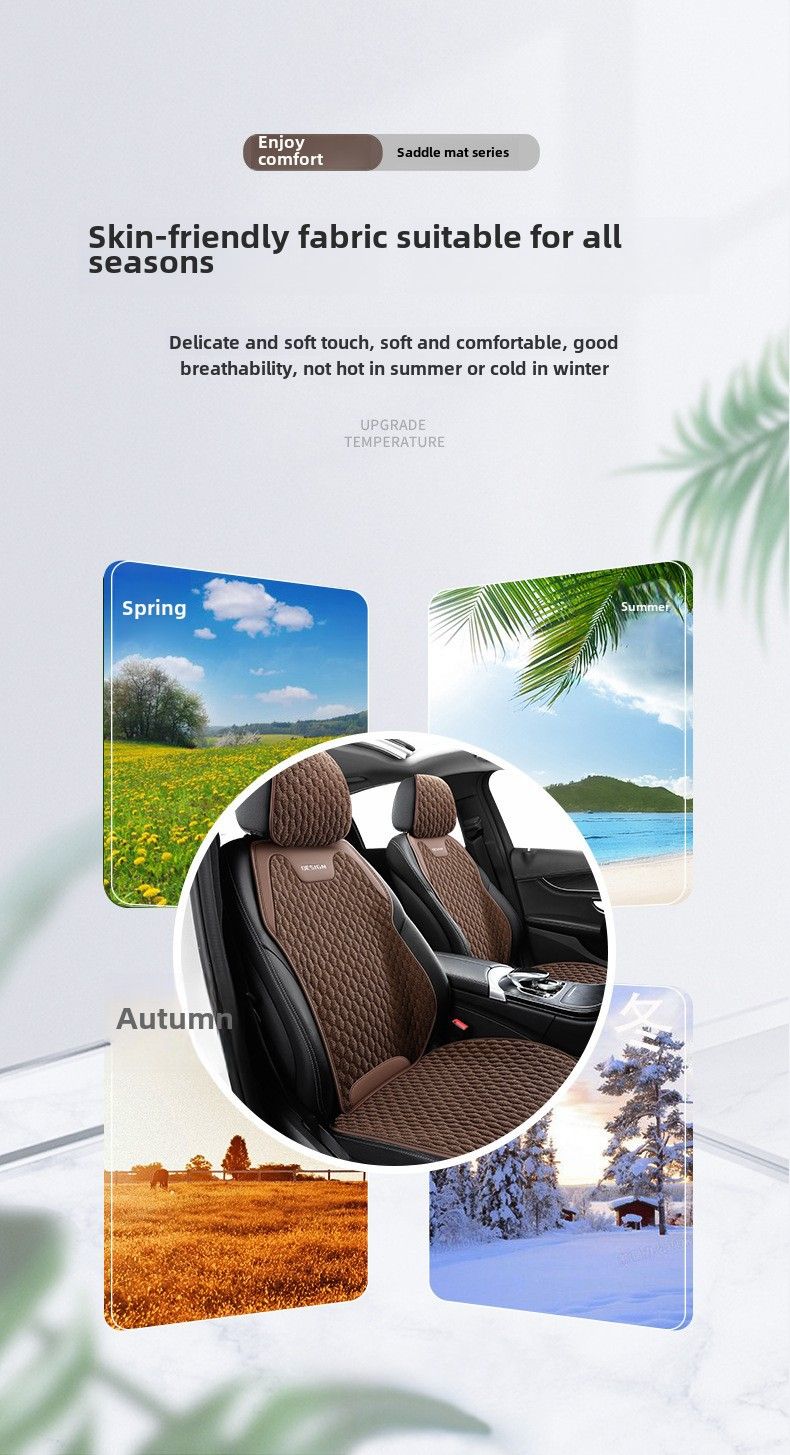 Cross-border foreign trade car seat cover four seasons seat cushion full surround seat cover saddle cushion car cushion manufacturers wholesale_voghion.com