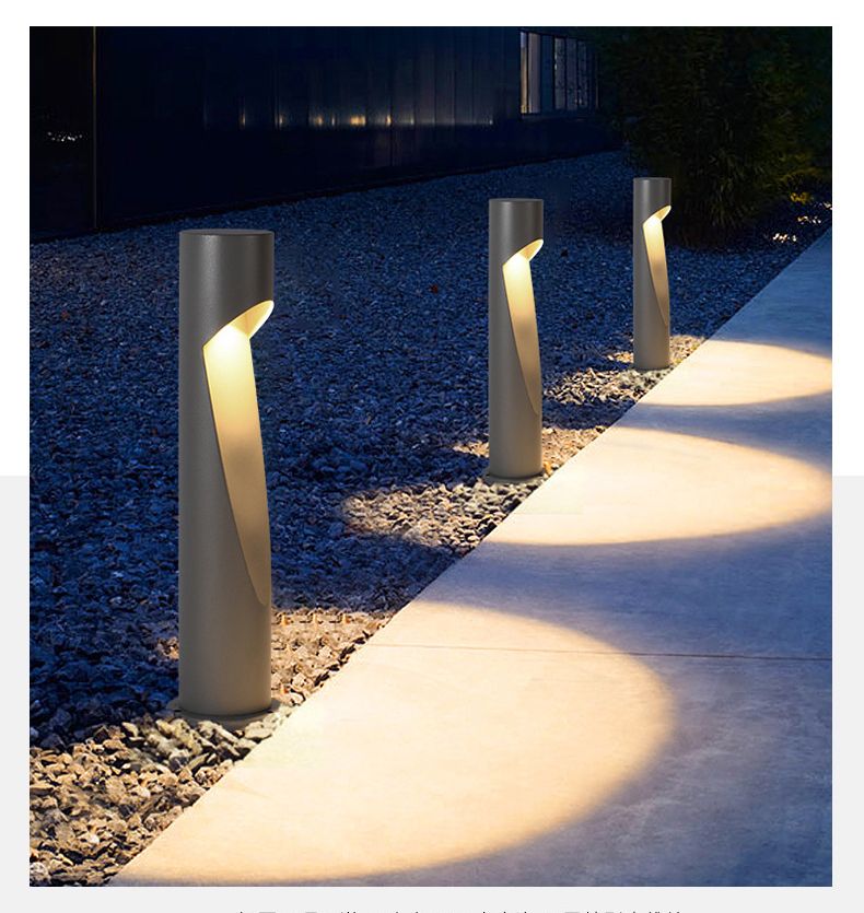 Lampe LED d'extérieur étanche pour jardin, pelouse, cour, villa, paysage, parc_voghion.com