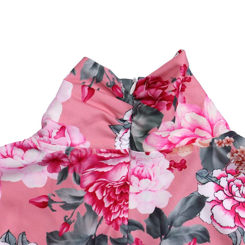 Dameskleding herfst en winter losse grote maten casual bedrukte shirts met lange mouwen wijde pijpen broeken cross border tweedelige set_voghion.com