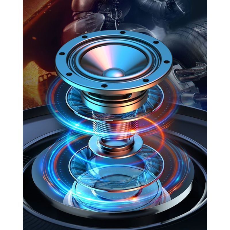 AI Smart Bluetooth Subwoofer High-Quality Sound Card Voice Control Speaker Wireless Ultra-Large Volume Outdoor Home Use_voghion.com
