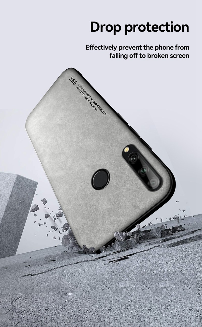 Luxury Leather Case For Huawei Y9S Y9 Prime P Smart Z Pro Plus 2019 Cover Matte Silicone Phone Case For Honor 9X Pro 20i_voghion.com