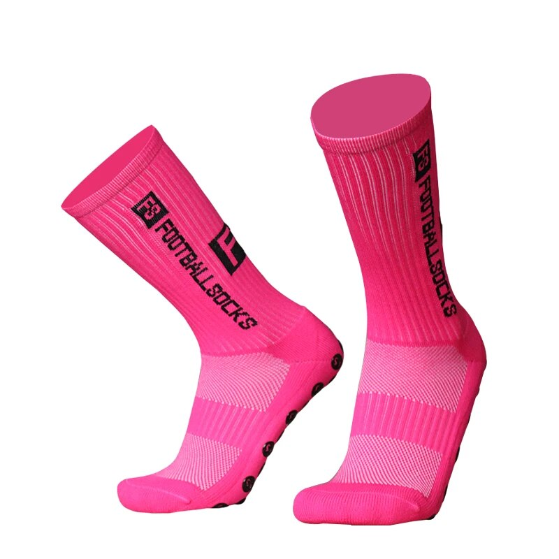 New Style FS Football Round Szilikon Tapadókorong Grip Csúszásgátló Futball Sport Férfi Női Baseball Rögbi Zokni_voghion.com