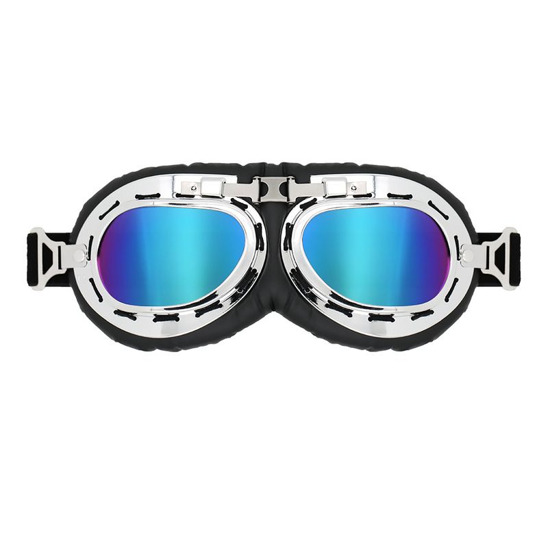 Cycling Eyewear Goggles Motorcycle Riding Goggles Retro Classic Glasses Windproof Goggles Sand Kart Helmet Glasses_voghion.com