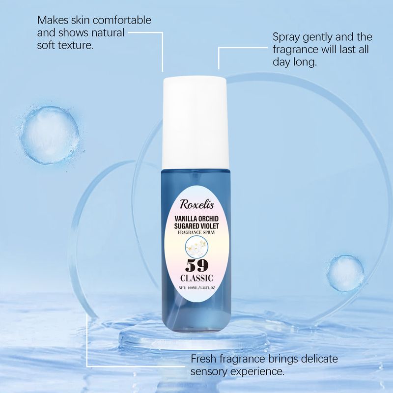 Parfum léger Parfum corporel Orchidée Parfum naturel Parfum léger Parfum corporel Orchidée Parfum persistant Parfum frais et élégant_voghion.com