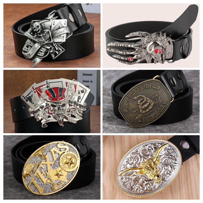 HOT Gothic Punk Leder Y2k Gürtel Für Männer Frauen Metall Schnalle Taille Strap Designer Weibliche Jeans Hosen Dekorative Bund_voghion.com