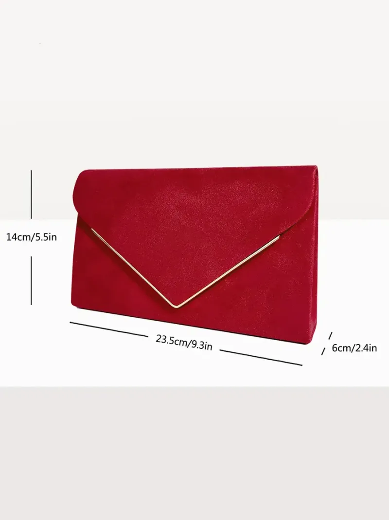 Borse a busta in velluto, portafogli da sera, pochette di alta qualità, abiti da banchetto, pochette a tracolla con catena._voghion.com