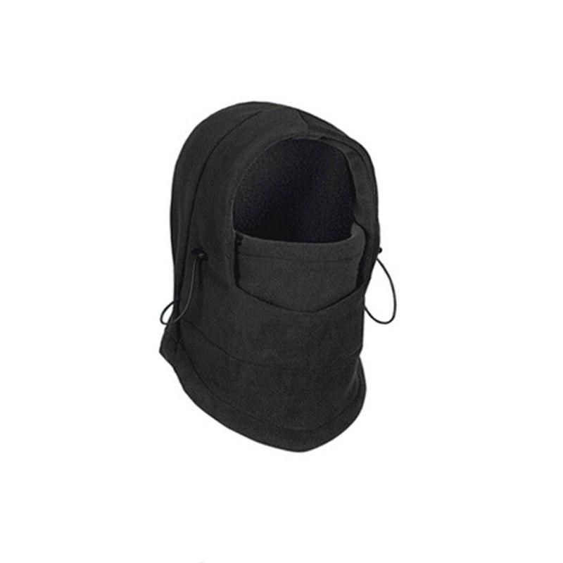 LazyZoom Outdoor Cycling Hood Autumn Winter Thickened Windproof Hat Helmet Fleece Shawl Adult Warm Face Mask Skiing_voghion.com