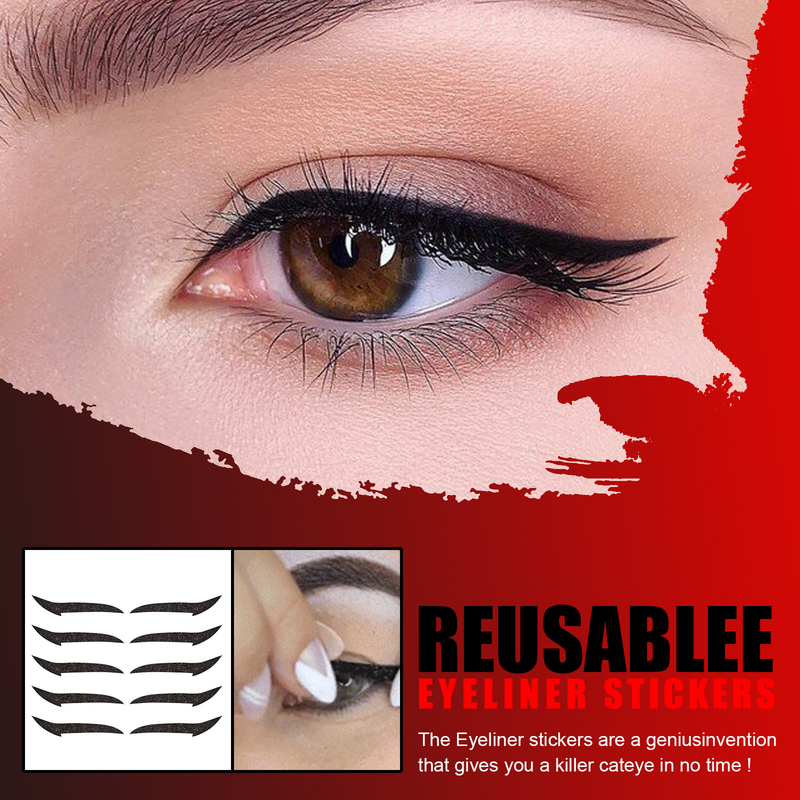 Sjajna svijetla šminka eye party club srebrna svijetla pozornica flaster za oči_voghion.com