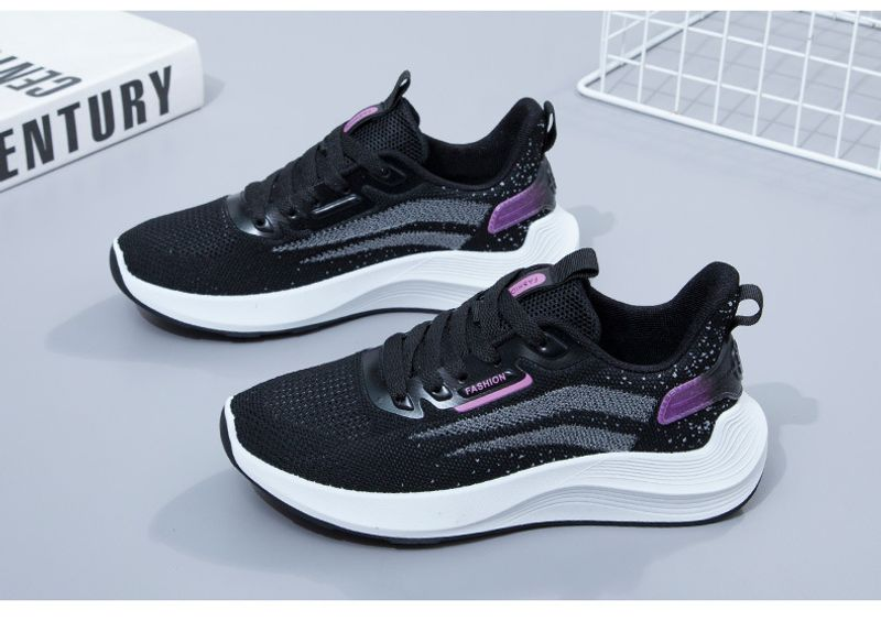 Woman Sports Work Running Shoes Sneakers Canvas Synthetic Durable Footwear Footgear_voghion.com