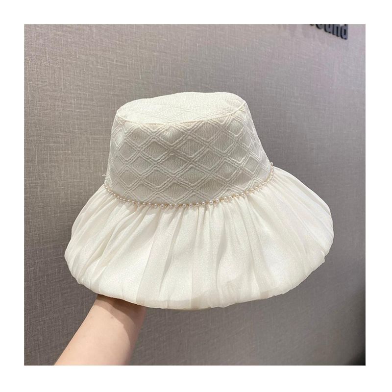Women's Summer Bucket Hat Foldable Outdoor Sun Hat_voghion.com