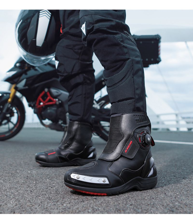 Wodoodporne, całoroczne buty jeździeckie dla kobiet i mężczyzn, buty, buty do wyścigów terenowych, wyposażenie motocykli, buty dla jeźdźców_voghion.com