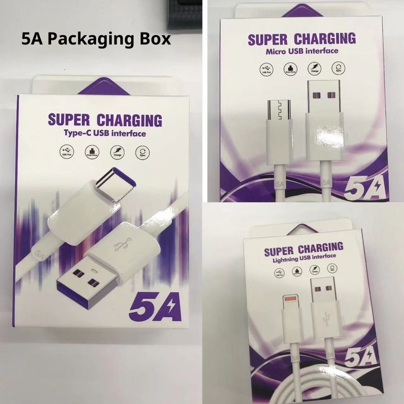 Câble de données USB Digitex 6A ultra-rapide compatible avec les téléphones Android et Huawei Type-C_voghion.com