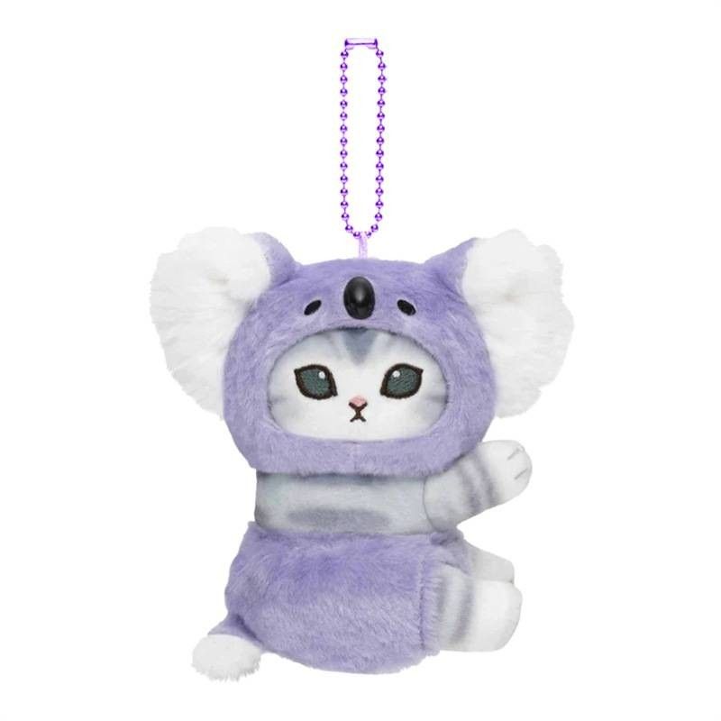 Clipon Plüschtier, entzückendes Katzenspielzeug, niedliche japanische Cartoon-Stoffkatze_voghion.com