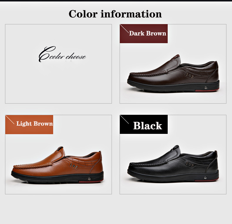 Erkek Modası İngiliz Stili Klasik Rahat İnek Derisi Siyah Sıcak Satış Nefes Alabilir İş Slip-on Erkek Deri Ayakkabı Büyük Beden_voghion.com
