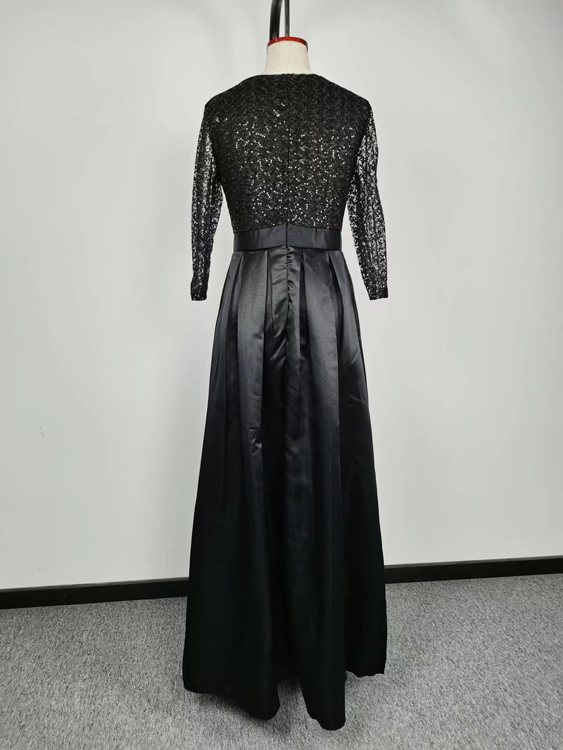 Damenbekleidung Spitze Swing Sexy Langer Rock Schleppendes Bankett-Abendkleid Neuer Stil_voghion.com
