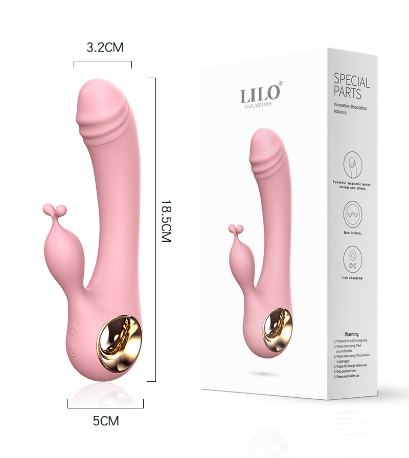 Spot Rabbit Vibratorji G Masažni dildo dvojni vibratorji klitoris silikonska ženska spolna igrača za ženske Ma_voghion.com